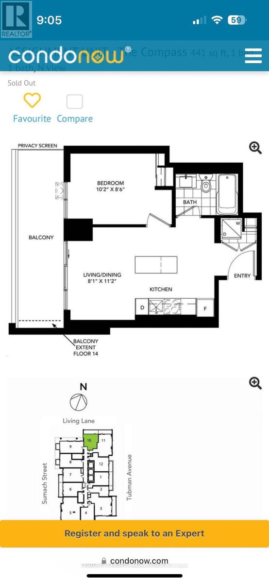 2810 - 225 Sumach Street, Toronto (Regent Park), Ontario  M5A 0P8 - Photo 21 - C9387748